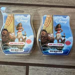 SCENTSY Disney Moana Spirit Of Motunui SCENTSY BAR Lot of 2 NEW Retired